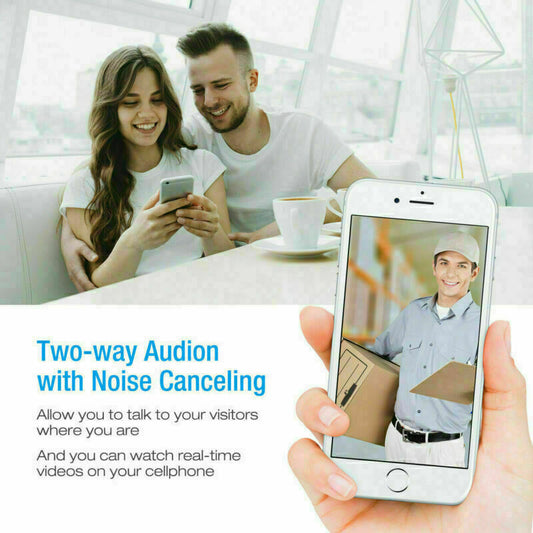 Smart WiFi Doorbell with Video Intercom