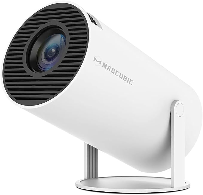 4K Smart Mini Projector - Rotatable, Android 11, WiFi6