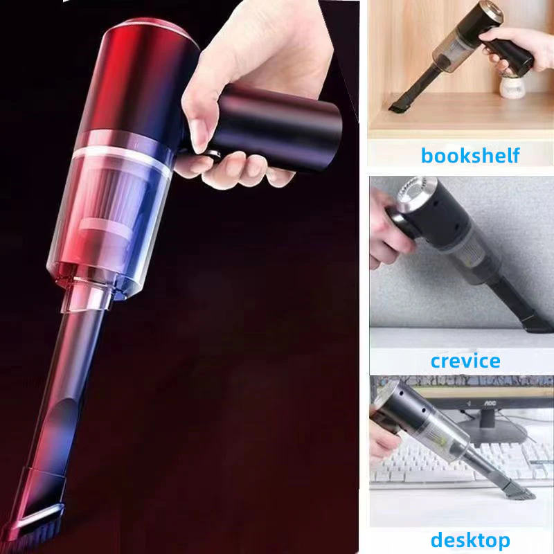 120W Cordless Mini Vacuum: Portable for Car & Home