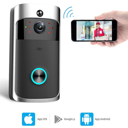 Smart WiFi Doorbell with Video Intercom