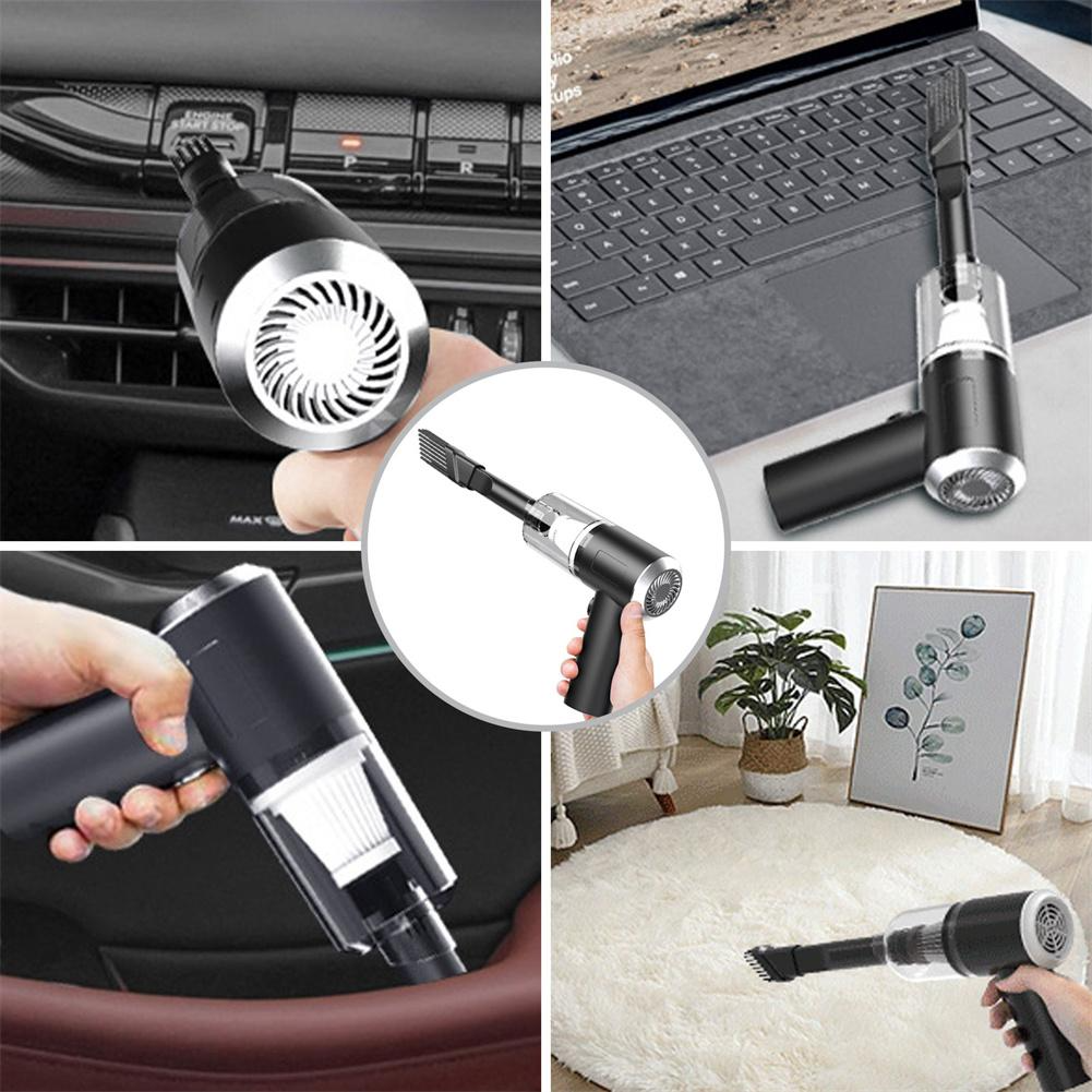 120W Cordless Mini Vacuum: Portable for Car & Home