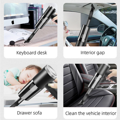 120W Cordless Mini Vacuum: Portable for Car & Home