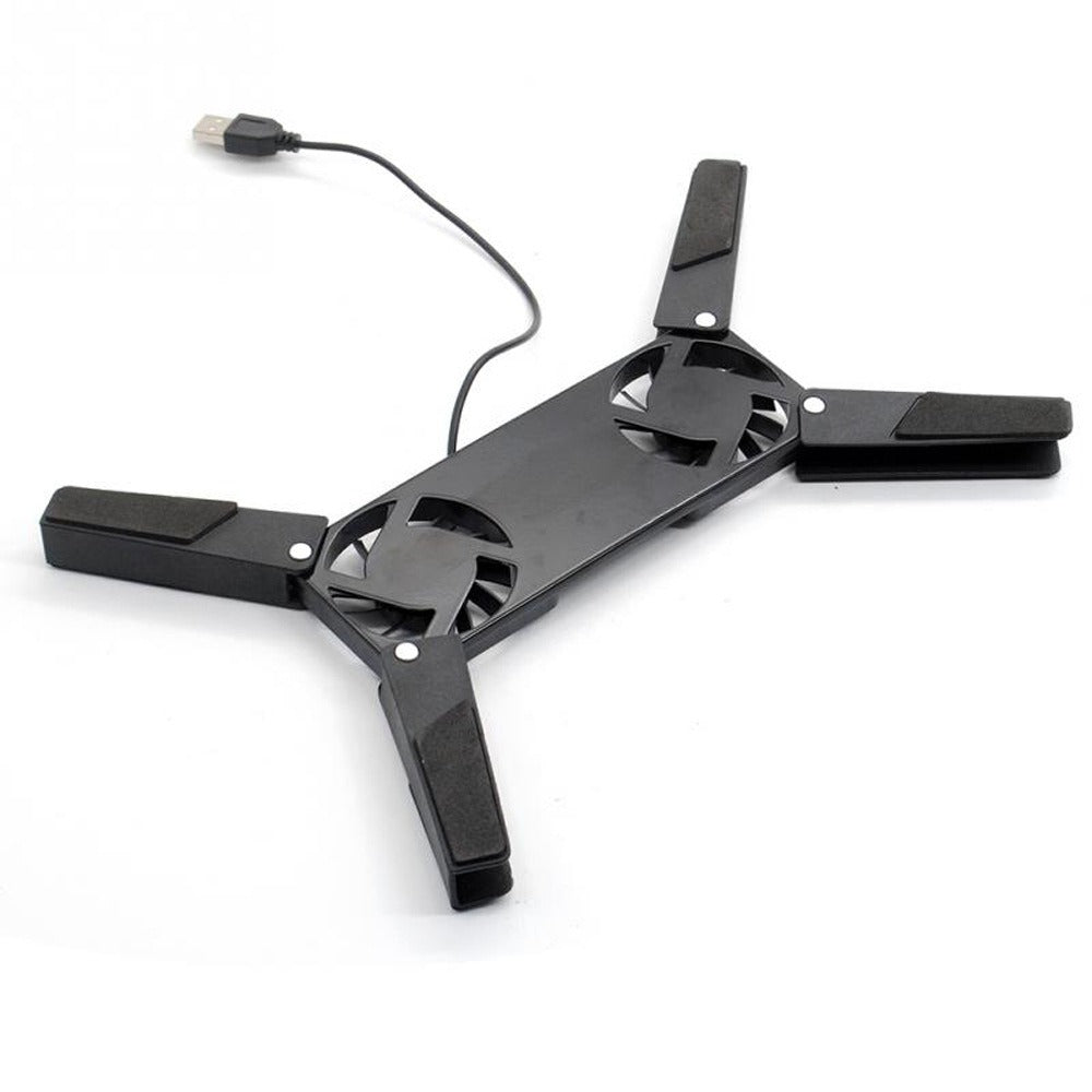 Portable Foldable Laptop Cooling Pad and Radiator Fan