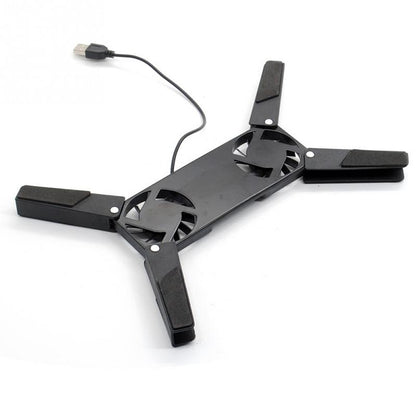 Portable Foldable Laptop Cooling Pad and Radiator Fan