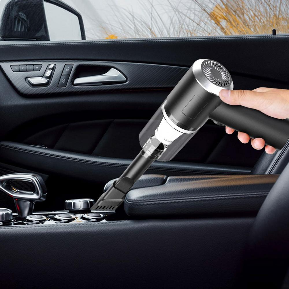 120W Cordless Mini Vacuum: Portable for Car & Home