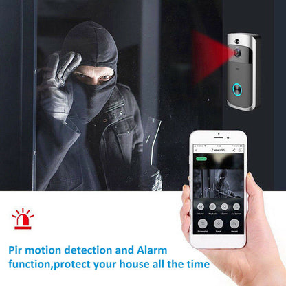 Smart WiFi Doorbell with Video Intercom