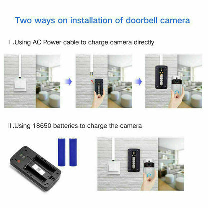 Smart WiFi Doorbell with Video Intercom