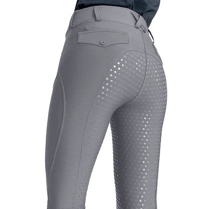 Equestrian Pants Women's High Waist Non-slip Wear-resistant Jodhpurs