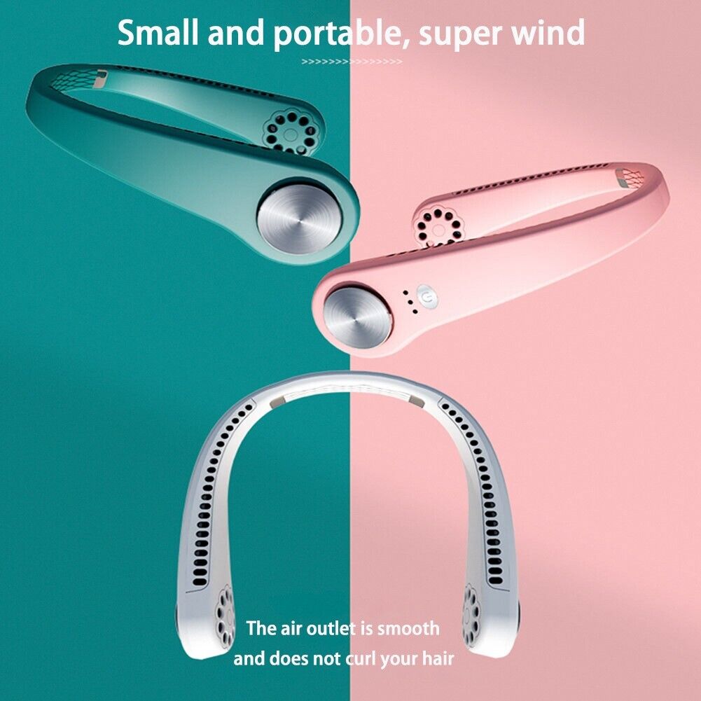 USB Neck Fan: Portable Air Cooler