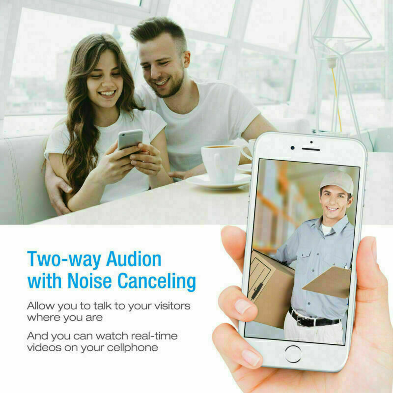 Smart WiFi Doorbell with Video Intercom