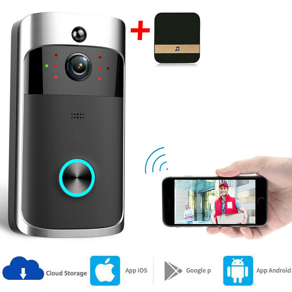 Smart WiFi Doorbell with Video Intercom