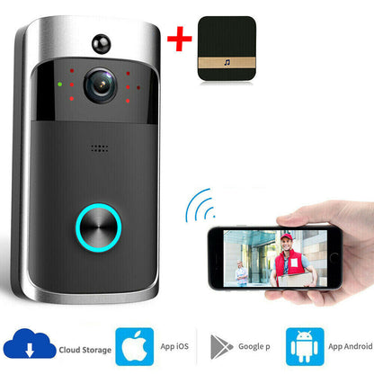 Smart WiFi Doorbell with Video Intercom