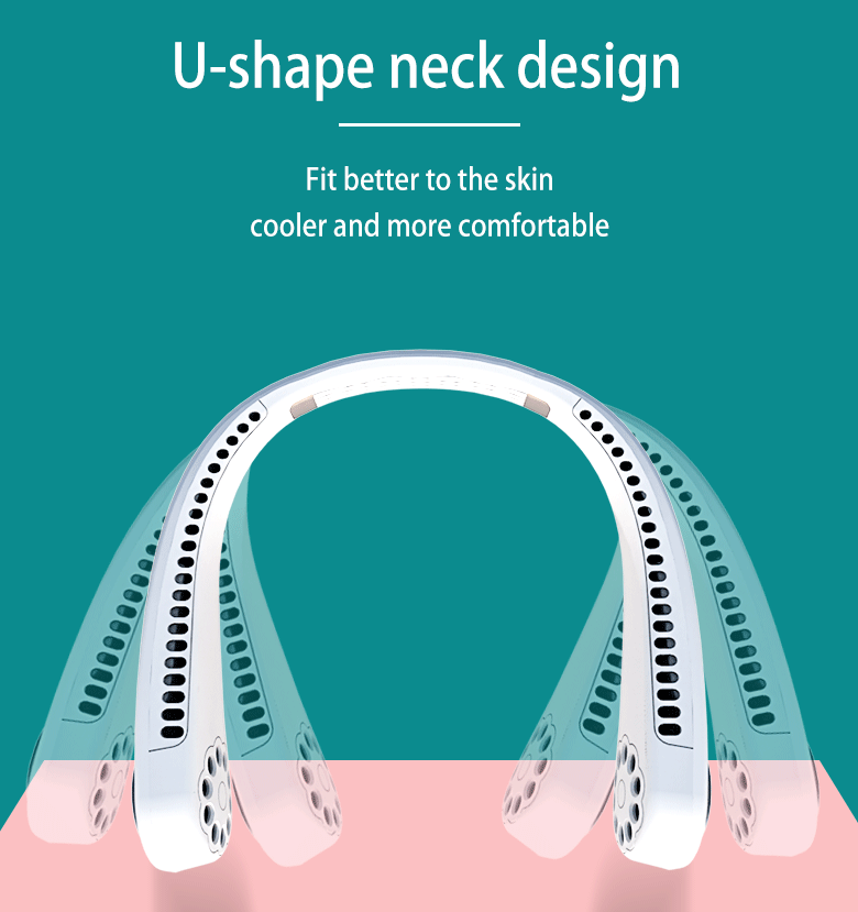 USB Neck Fan: Portable Air Cooler