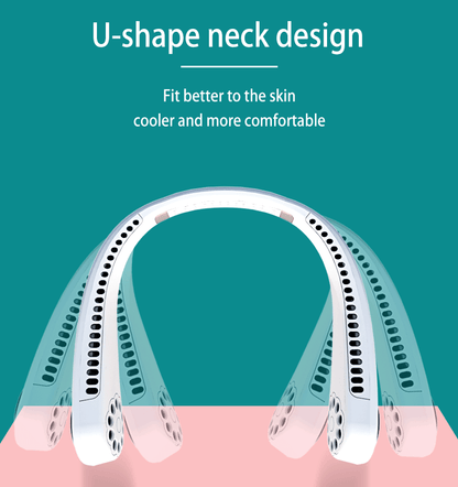 USB Neck Fan: Portable Air Cooler
