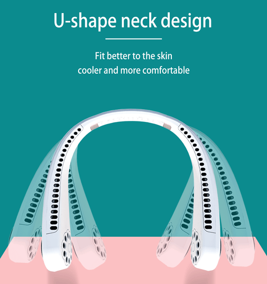 USB Neck Fan: Portable Air Cooler
