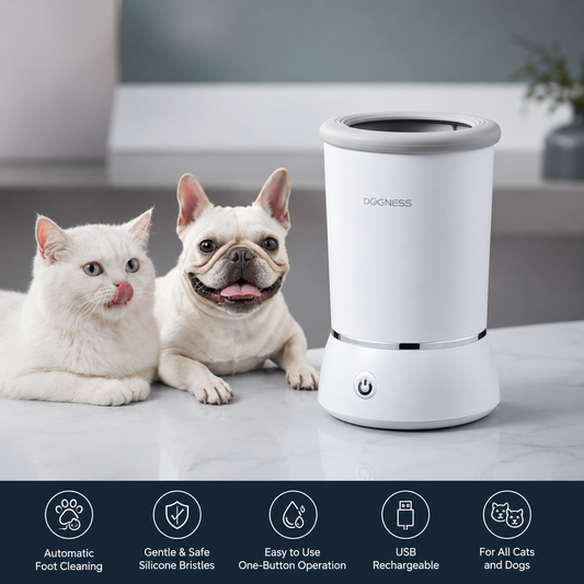 Automatic Pet Paw Cleaner for Dogs and Cats