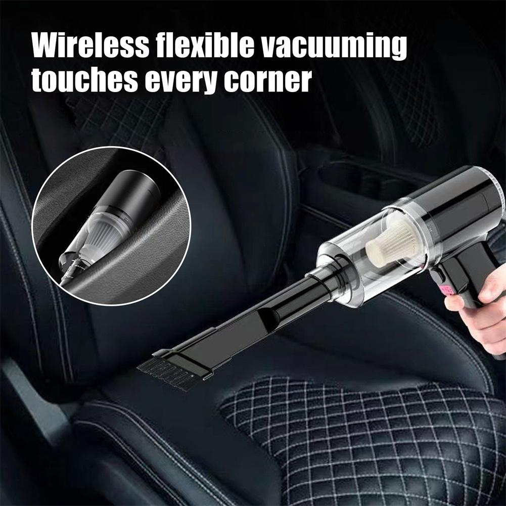 120W Cordless Mini Vacuum: Portable for Car & Home