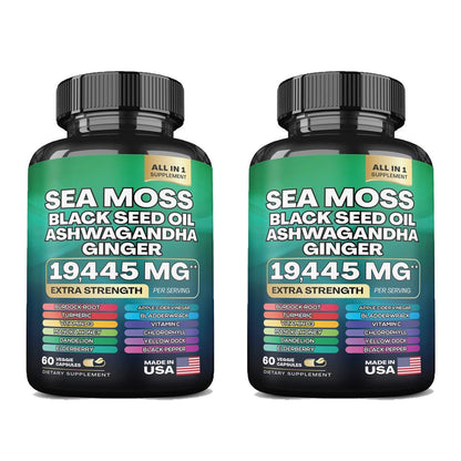 Seaweed Capsules  60 Capsules Per Bottle