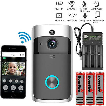 Smart WiFi Doorbell with Video Intercom
