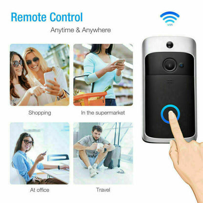 Smart WiFi Doorbell with Video Intercom