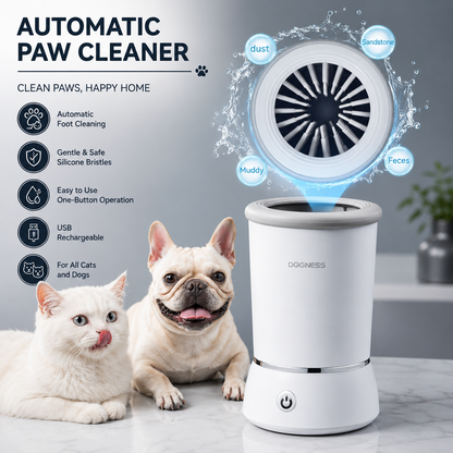 Automatic Pet Paw Cleaner for Dogs and Cats