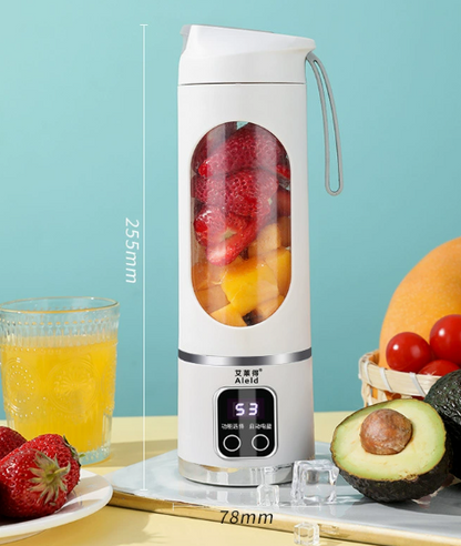 Portable Smoothie Blender Bottle