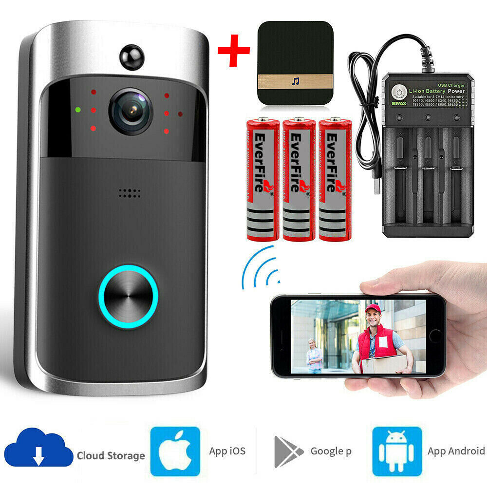 Smart WiFi Doorbell with Video Intercom
