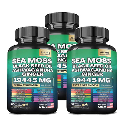 Seaweed Capsules  60 Capsules Per Bottle